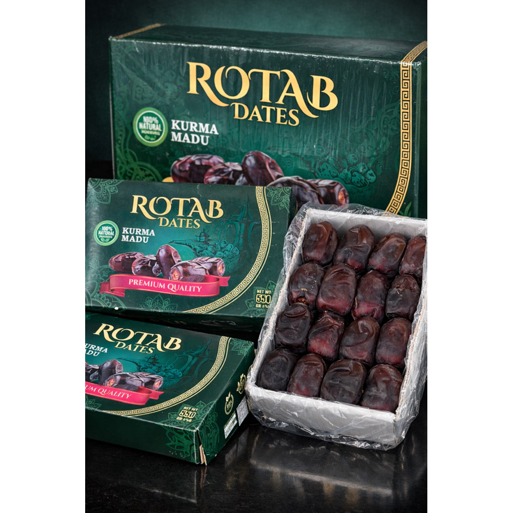 อินทผลัมมาซาฟาตี ROTAB หวานหอม เนื้อแน่น 550กรัม
