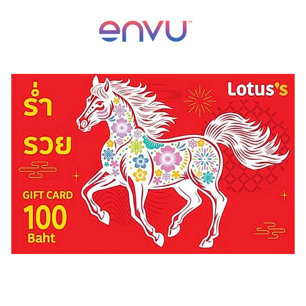 [สินค้าสำหรับแถม] Lotus Voucher Card 100 Baht