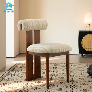 ไม้ธรรมชาติ🌼เก้าอี้ เก้าอี้ทานอาหาร ชุดโต๊ะอาหาร เก้าอี้มีเบ…