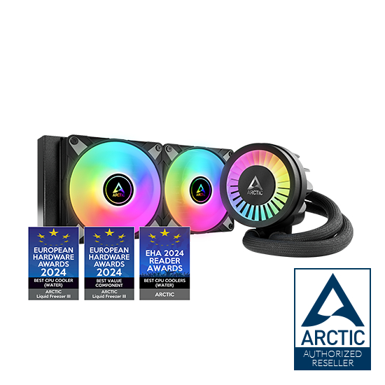 ARCTIC LIQUID FREEZER III PRO 280 A-RGB BLACK (CPU LIQUID COOLER / ชุดระบายความร้อนซีพียูด้วยน้ำ)