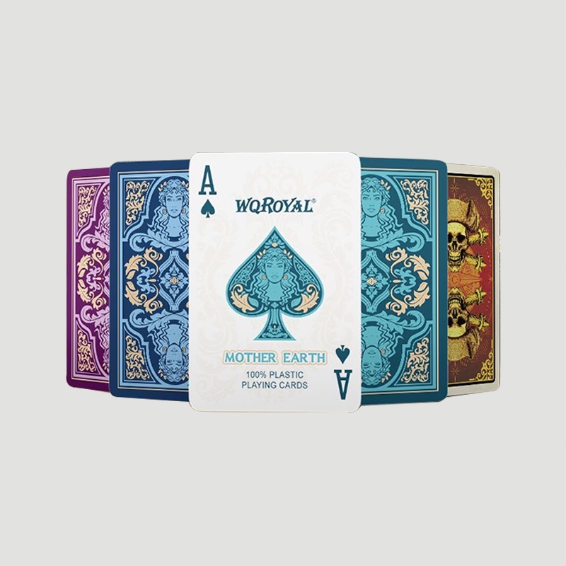 พลาสติก MAGIC card WQROYAL 100% Plastic Cards