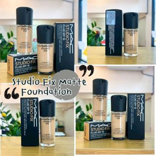 รองพื้น รุ่นใหม่!! MAC STUDIO FIX FLUID SPF15 24HR Matte Fou…