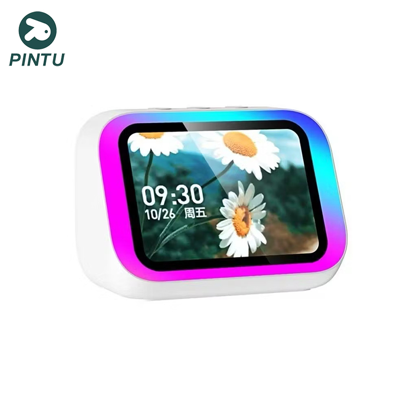 ลำโพงบลูทูธ 54 แปลภาษาอัจฉริยะด้วย AI จอ LCD แสดงผลสี RGB 18 ภาษา ลำโพงพกพา TF26 Pro สำหรับระบบเสียง