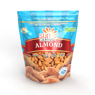 อัลมอนด์ เมล็ด ดิบ (ตราซันเกรนส์) ALMOND WHOLE TOP QUALITY