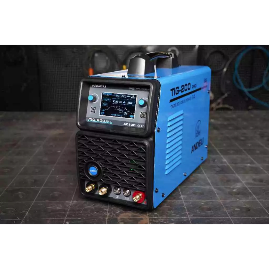 ANDELI ตู้เชื่อมอาร์กอน ACDC รุ่น TIG-200PRO / 112-3004 เต็มระบบ เชื่อม อลู เหล็ก เลส ไทเทเนียม