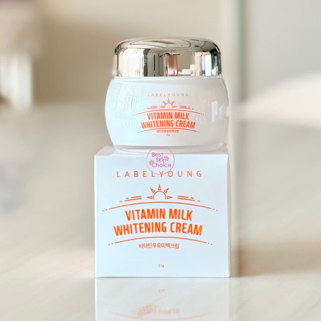 Vitamin Milk Whitening Cream (หรือ "ครีมหน้าสด") เป็นครีมบำรุงผิวเกาหลียอดฮิตขนาด 55g