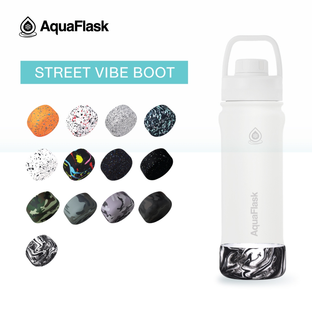 AquaFlask Street Vibe Boot It Up Silicone ยางรองก้นกันกระแทก Small & Medium