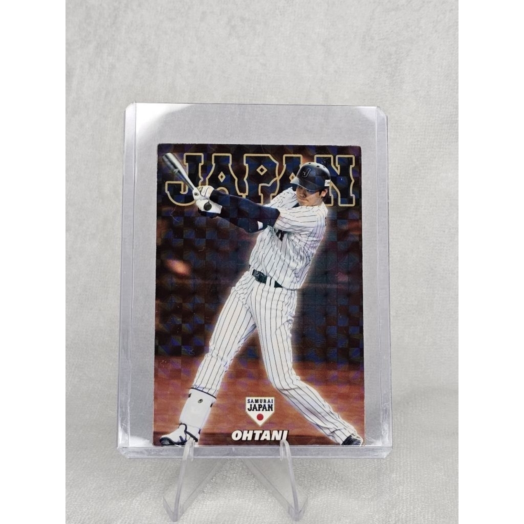 2017 Calbee Shohei Ohtani SJ-06 Samurai Japan Star Card Japanese Excellent รายการที่3