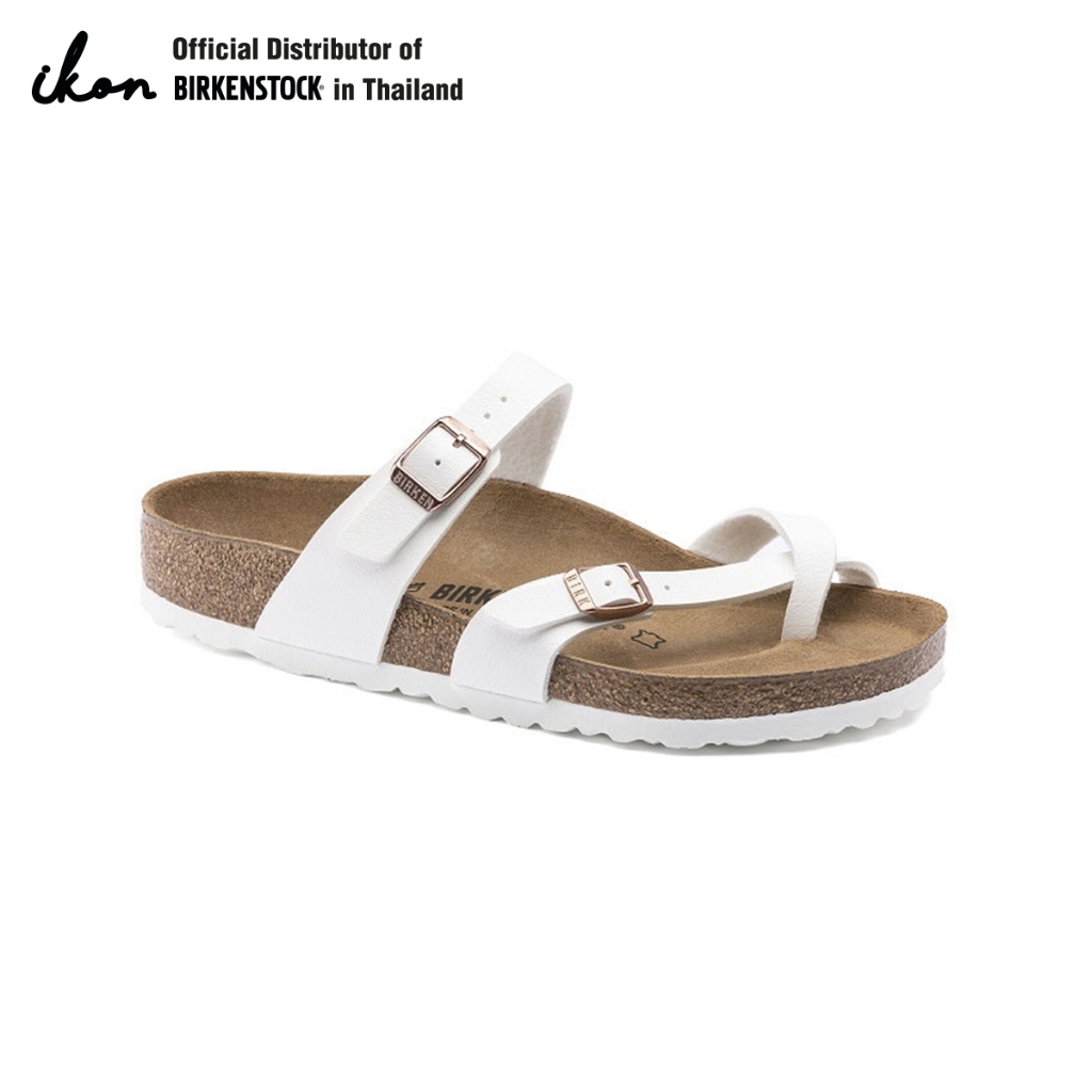 BIRKENSTOCK Mayari BF White New รองเท้าแตะ ผู้หญิง สีขาว รุ่น 1014190 (Regular)