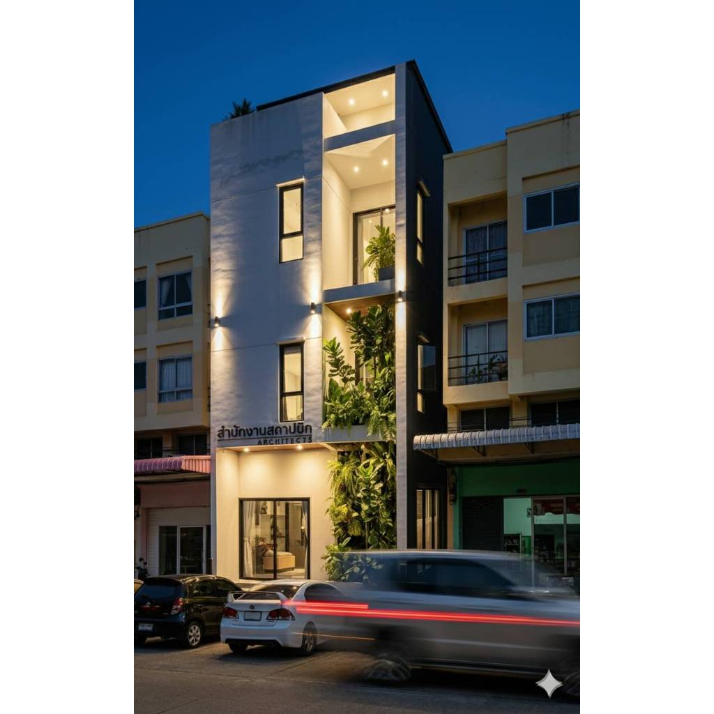 แบบบ้านพักอาศัย3ชั้น 160.90 ตรม. (แบบบ้าน DS-14)