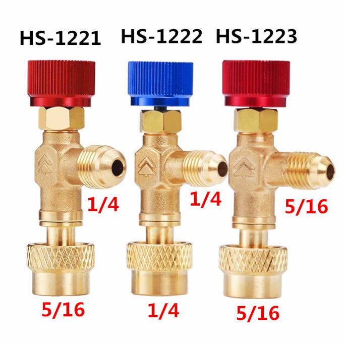 เซฟตี้วาล์วน้ำยาแอร์ R32-R32 (HS-1223) / R22-R22 (HS-1222) / R22-R33 (HS-1221) วาวล์น้ำยาแอร์ วาล์วร