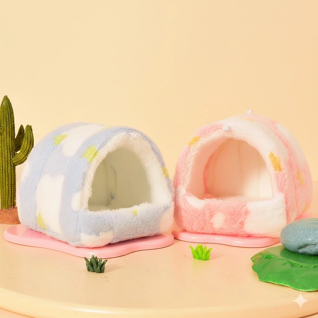 [Animal KOKO] บ้านก้อนเมฆ ที่นอนสัตว์เล็กหนานุ่มพิเศษ ที่นอนชูการ์ไกลเดอร์ เม่นแคระ แฮมสเตอร์ แกสบี้ ชินชิลล่า