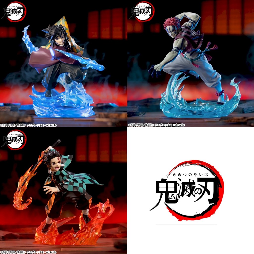 [100% JAPAN AUTHENTIC] Demon Slayer - XrossLink Figure (Tanjiro / Giyu / Akaza)