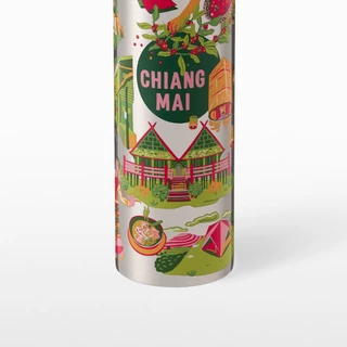 Starbucks Stainless Steel Chiang Mai Discovery Tumbler 16oz. ทัมเบลอร์สตาร์บัคส์สแตนเลสสตีล ขนาด 16ออนซ์ A11180107