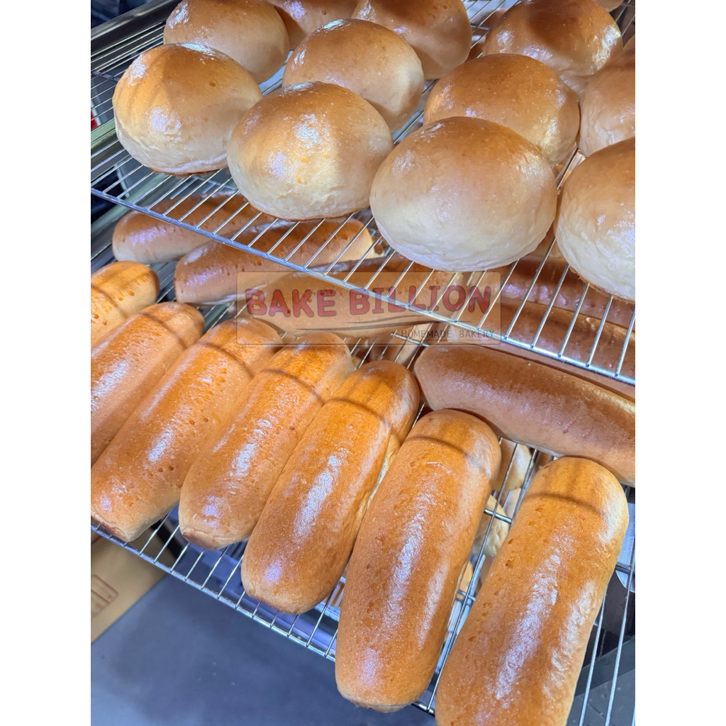 02 Brioche Hot Dog Bun 7นิ้ว (โรยงา/ไม่งา) ราคา ถูกที่สุด ดีลบีเคเค แกลเลอรีภาพที่ 8