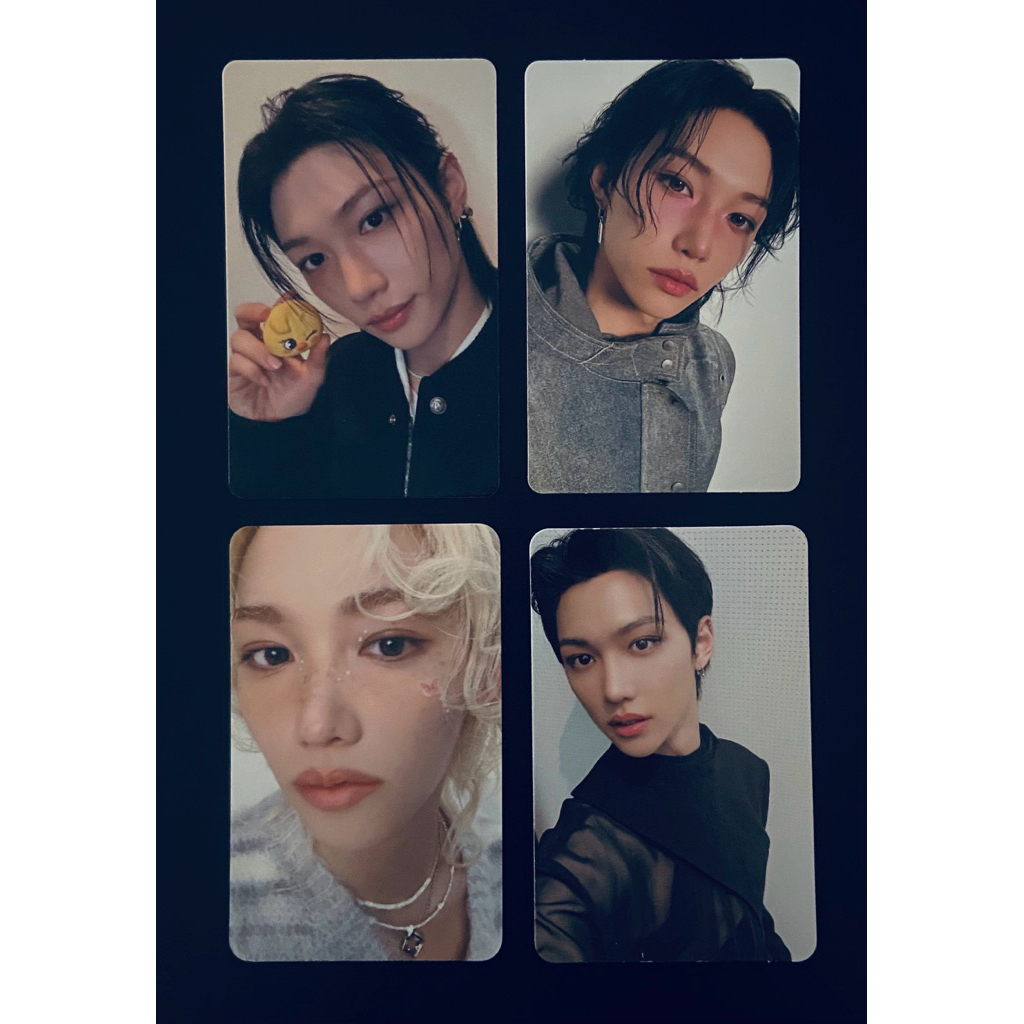 การ์ดแท้ Felix Stray Kids Official Photocard