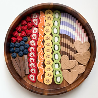 Ice Cream Topping Set 🍨🍓🫐ของเล่น Topping ขนมหวานและไอศครีม