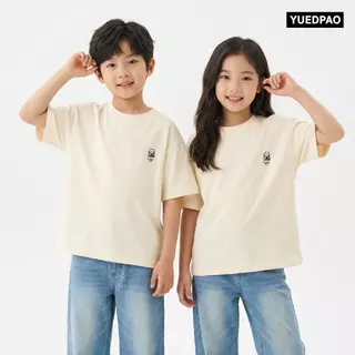 Yuedpao Oversize Kids Munimal 2026 (Maneki Neko) เสื้อยืดเด็ก สายมู ทรงหลวม ผ้าหนาทรงสวย ยับยากรีดง่าย แมวกวัก