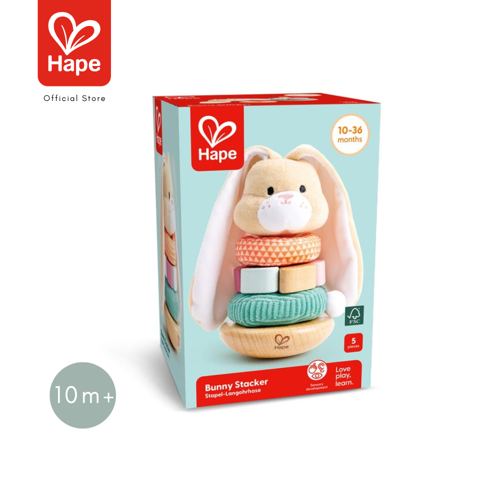 Hape - Bunny Stacker น้องต่ายนุ่มเรียงต่อ 10M+ รูปที่ 6