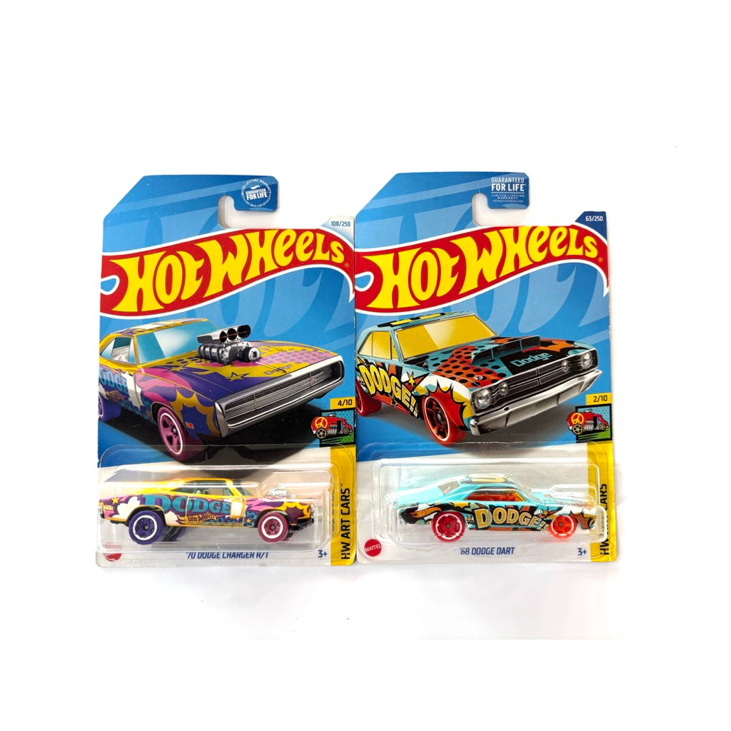 Hot Wheels | ‘69 DODGE DART | ‘70 DODGE CHARGER R/T | 🇺🇸เป็นสินค้าแพคอเมริกา✈️ | สเกล 1:64 | 📦สินค้า