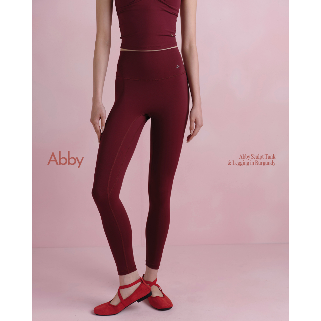 when.we.stretch - Abby Legging กางเกงออกกำลังกายผ้ากระชับอย่างดี