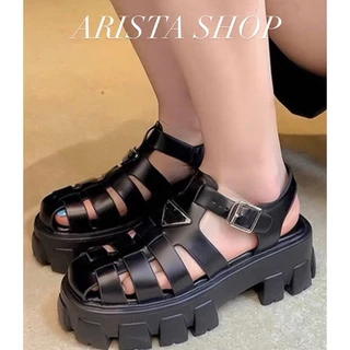ยอดขายกว่า 850 คู่ 🚩ส่งไวมาก รองเท้าเสริมส้น P (Black/White)งานตามหา