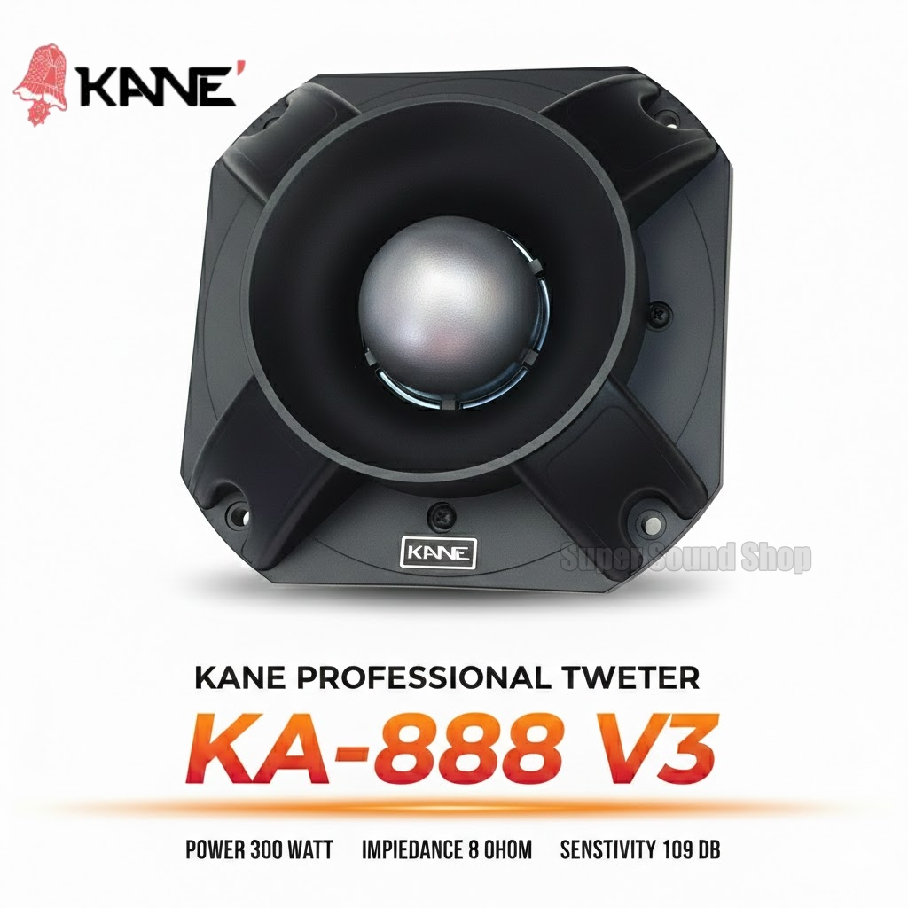 ลำโพงเสียงแหลม KANE รุ่น KA-888 V3 วอยส์ไททาเนียม TITANIUM แหลมจรวด Voice เสียงแหลม ka888