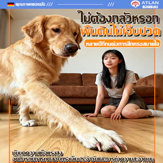 หนากว่าเจ้าอื่น 5 เท่า เสื่อน้ํามันปูพื้น กระเบื้องยางปูพื้น pvc กันลื่น ทนทานต่อสิ่งสกปรก เสียหายเปลี่ยนใหม่ฟรี