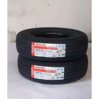 ยาง MAXXIS Size 195R14 ยางนอก 2 เส้น ( ขอบ14 ) ยางใหม่ จำนวน 2 เส้น แถมจุ๊กยาง ตัว ยางใหม่ เหมาะสำหรับใส่รถบรรทุก