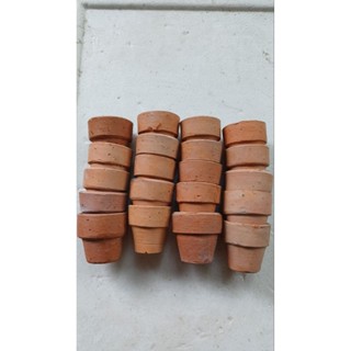 กระถางดินเผา ขนาด 1.5 นิ้ว  ของใหม่