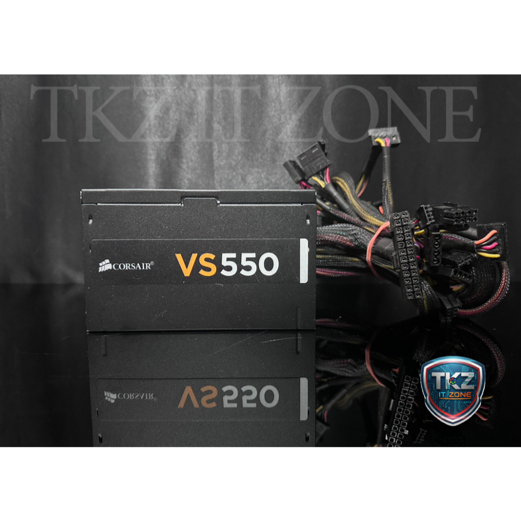 เพาเวอร์ซัพพลาย(power supply) corsair vs550  (550w 80+ bronze) 1 MONTH WARANTY