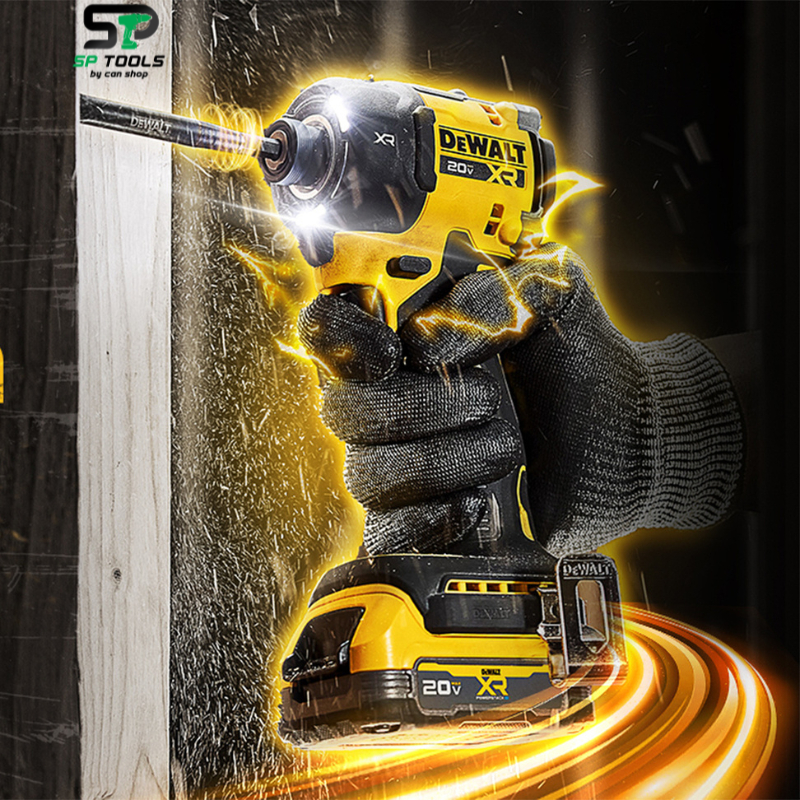 DEWALT DCF870N-B1 ไขควงกระแทกไร้สาย ไร้แปรงถ่าน ระบบไฮโดรลิก XR 20V Max (เฉพาะตัวเครื่อง)