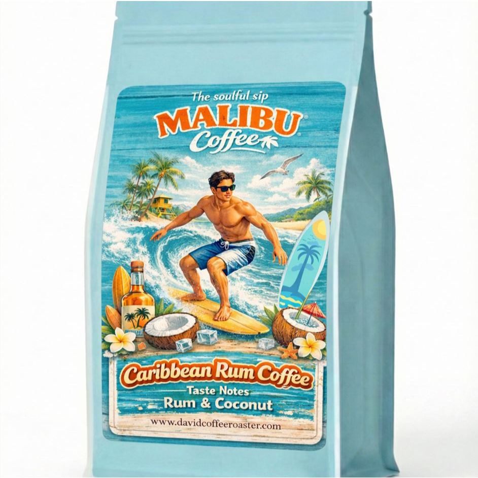 David_Coffee_เมล็ดกาแฟกลิ่นแคริเบียนรัมมะพร้าว