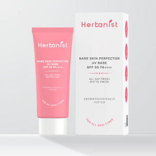 กันแดดผิวเนียน: Herbanist (formerly Herbalist) เฮอบานิสท์ กันแดดโทนอัพ Bare Skin Perfector UV Base SPF50 PA++++ (30 g)