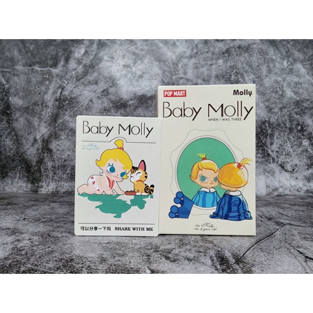 🔥เช็คการ์ดอย่างเดียว🔥BABY MOLLY When I Was Three Series ของแท้ 100%