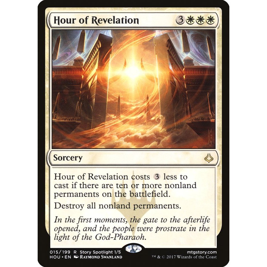 [Hour of Devastation] - [HOU] - (R) - [Hour of Revelation] - [2017]