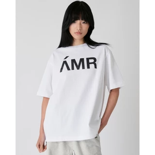AMR DE SAISON ( AIMER ) - AMR Logo T-shirt in White