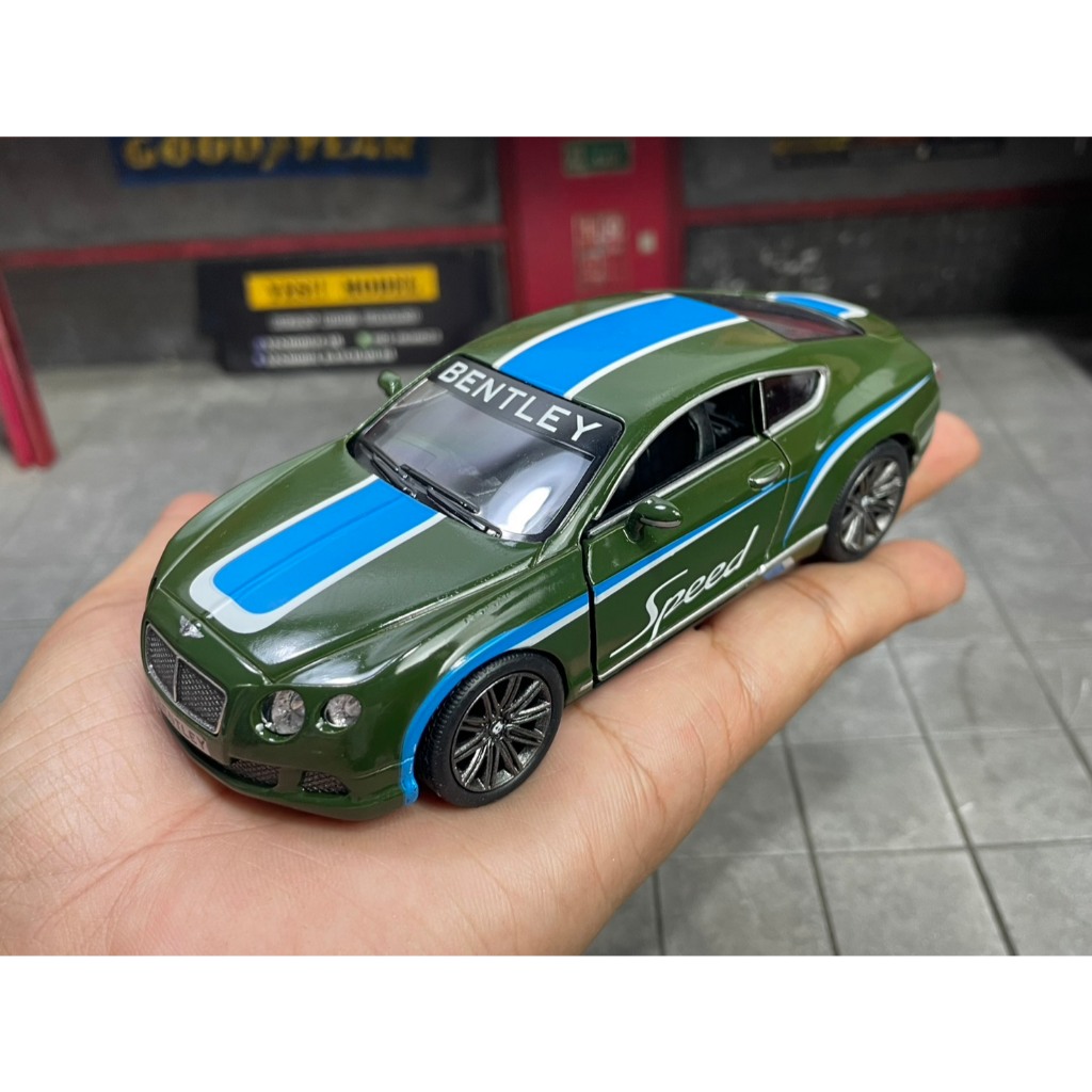 Bentley continental GT3 / Speed โมเดลรถเบนท์ลีย์จีที3 สเกล1:36  Bently Bentley เบนซ์ลี่ ยี่ห้อ Kinsmart : Yesmodel