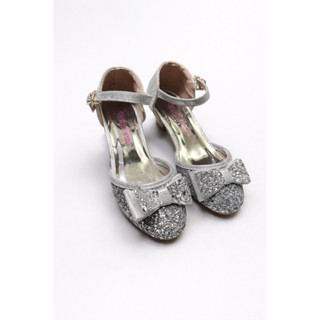 รองเท้าคัทชูเด็ก ส้นสูง 1.5นิ้ว อะไหล่แต่งโบว์ น้ำหนักเบา ใส…