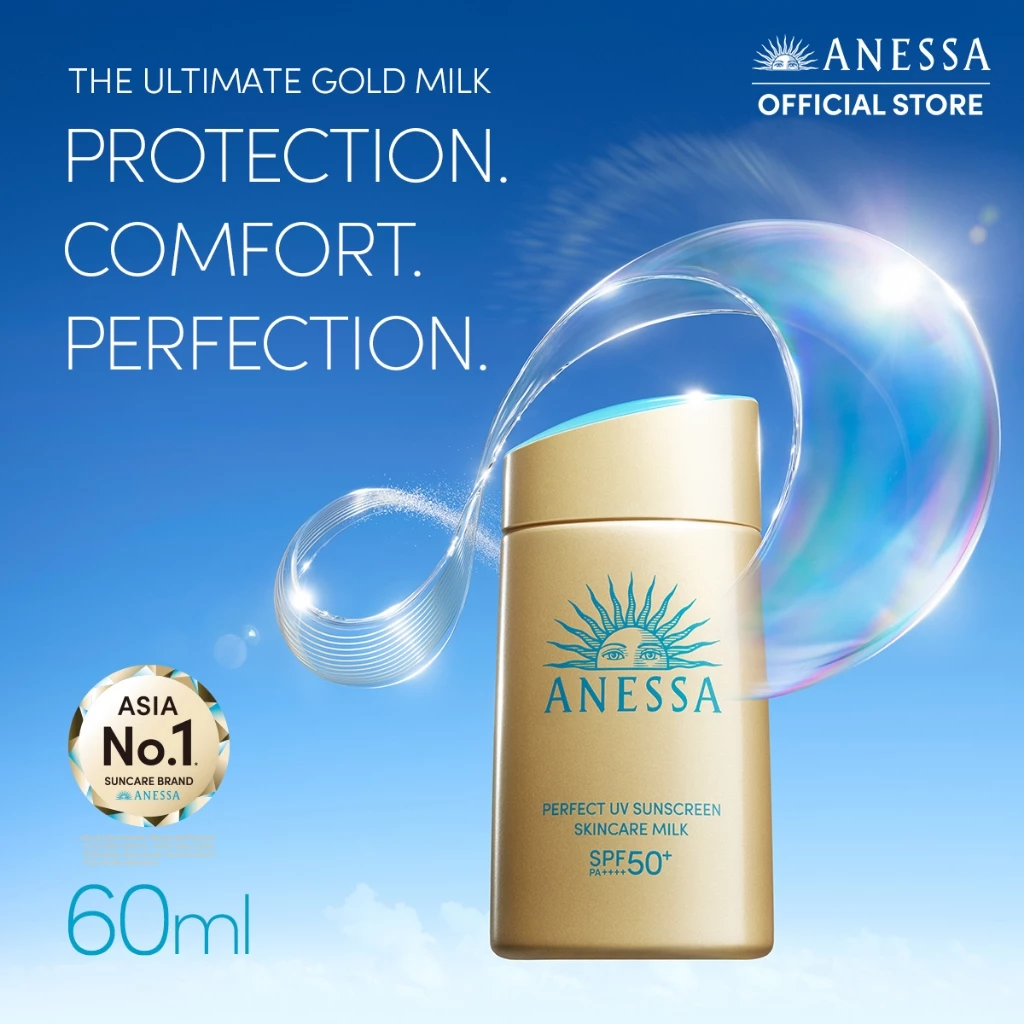 ANESSA อเนสซ่า เพอร์เฟค ยูวี ซันสกรีน สกินแคร์ มิลค์ NA SPF50+PA++++ 60 มล. thumbnail 4