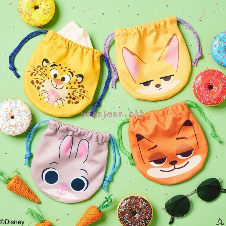 zootopia กระเป๋าหูรูดไซล์เล็ก พร้อมส่งจากไทย