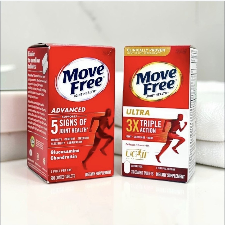 Schiff Move free Advanced มีสูตรและขนาดให้เลือก