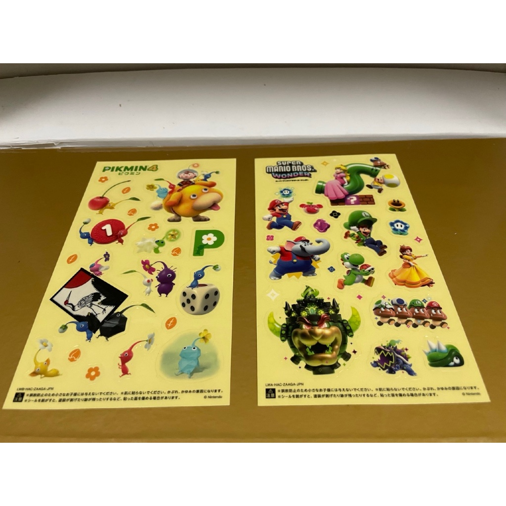 Nintendo Sticker Pikmin 4 Mario Wonder