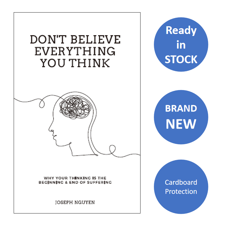 ENGLISH BOOK Paperback Don't Believe Everything You Think