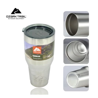 1ฟรี4 แก้ว OzarkTrail ของแท้ มีโค้ด พร้อมฝา สแตนเลสSUS304 เก็บความเย็นสูงสุด22ชม.แบรนด์USA มีประกัน