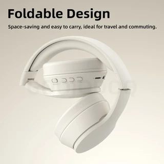 GOOJODOQ Foldable Headphones HiFi Stereo Sound Long Battery Life Multi-mode Playback