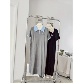 เดรสไหมคอปกน่ารักๆ พร้อมส่งนะคะ^^