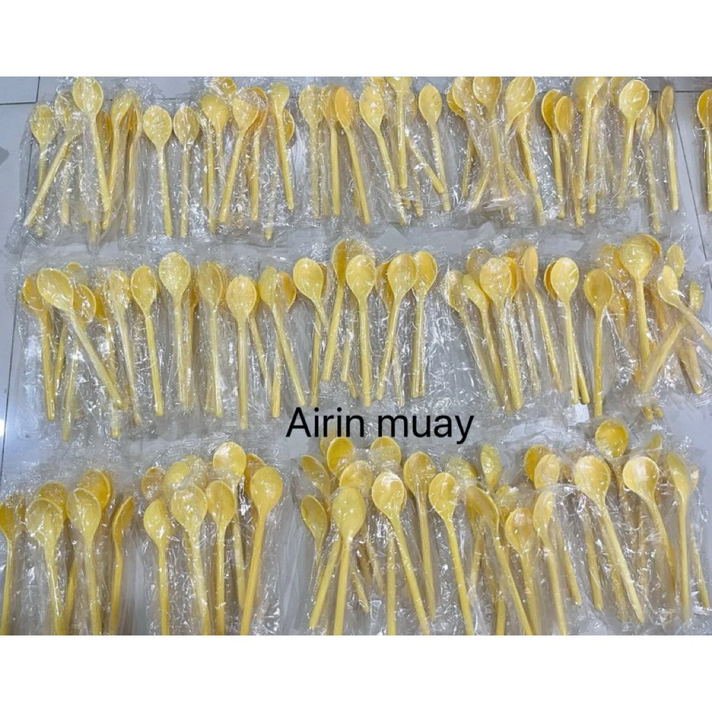 (NEW) Picnic Baby - ช้อนป้อนข้าวเด็ก ช้อนเหลือง