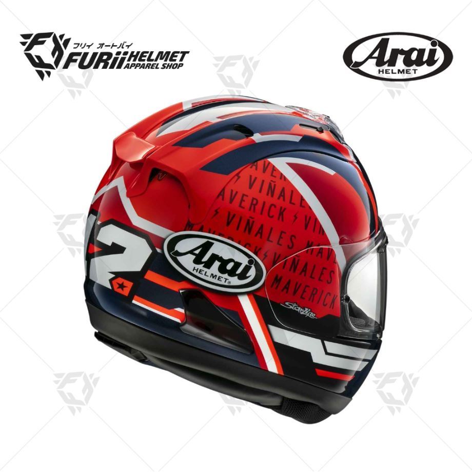 หมวกกันน็อค ARAI RX-7V EVO MAVERICK GP5 (หมวกกันน็อคแท้ศูนย์ไทย)