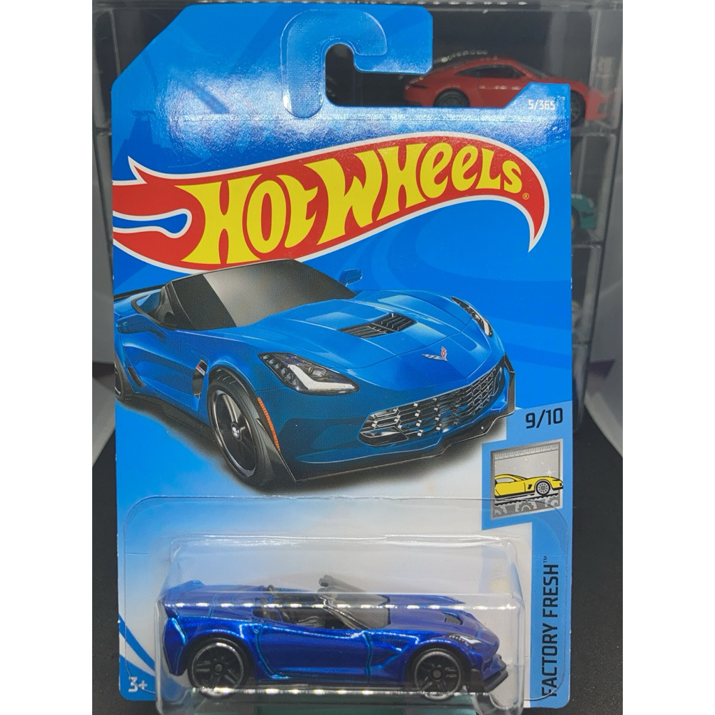 รถเหล็ก HotWheels CORVETTE C7 Z06 CONVERTIBLE 3+